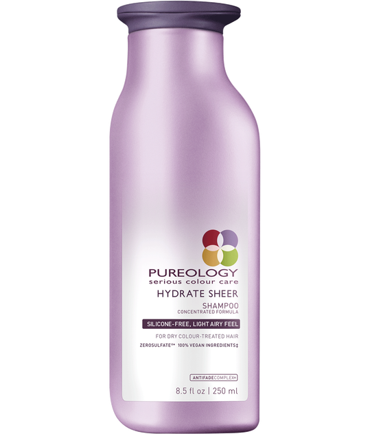 Hydrate Sheer Shampoo For Fine Dry Color Treated Hair Pureology