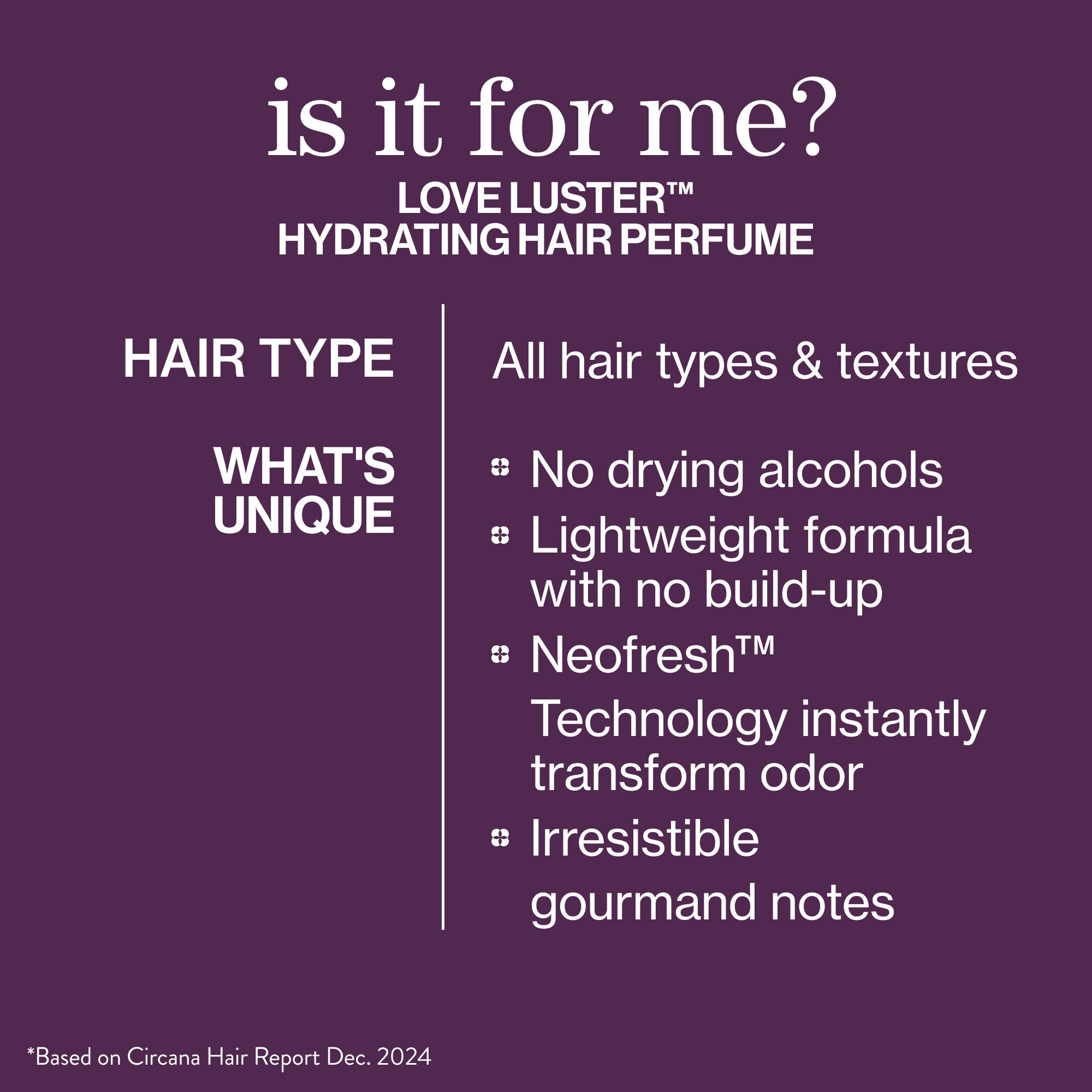 Love Luster Hydrating Hair Perfume
