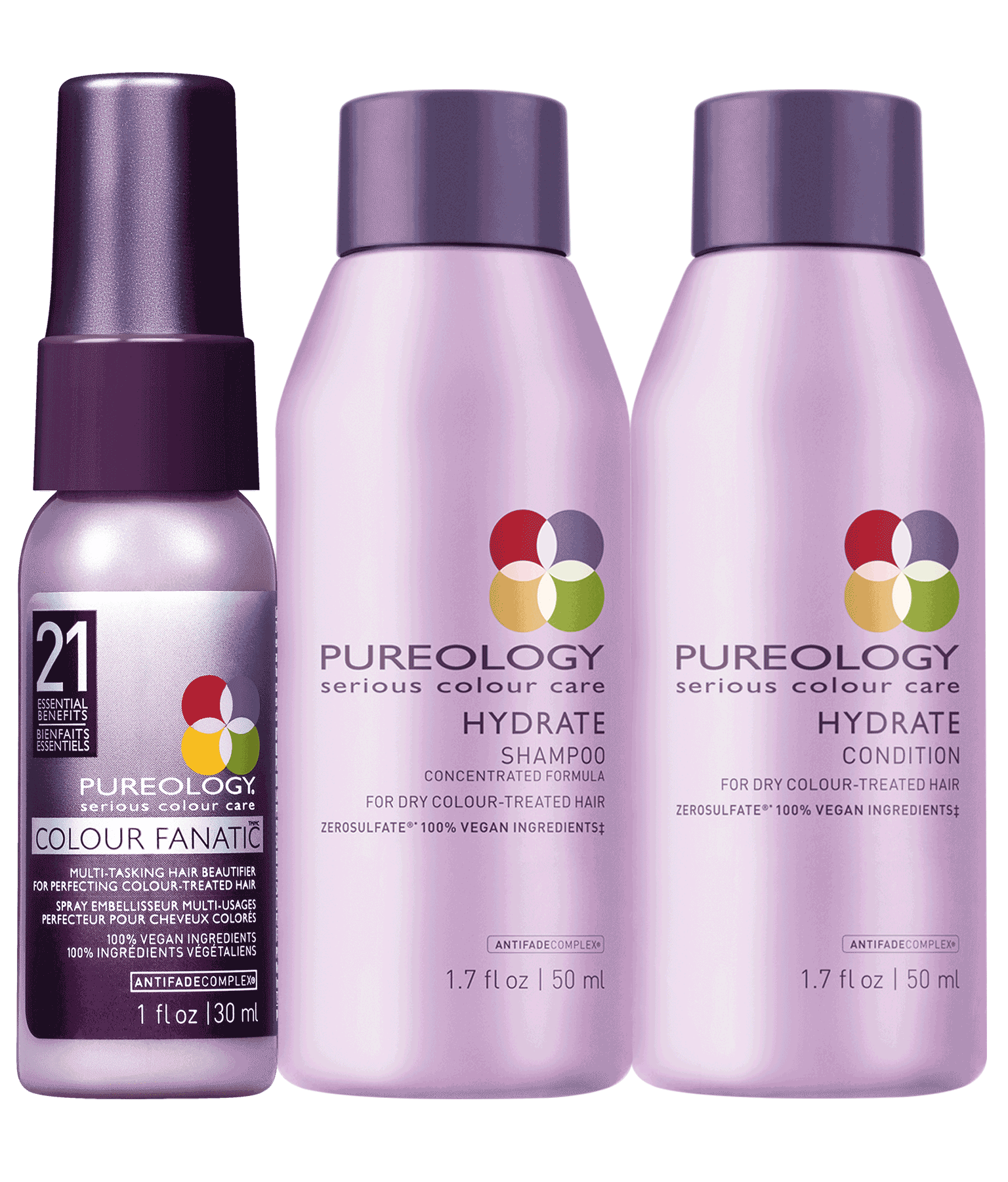 Girl-On-The-Go Moisturizing, Travel-Size Hair Product Set ...