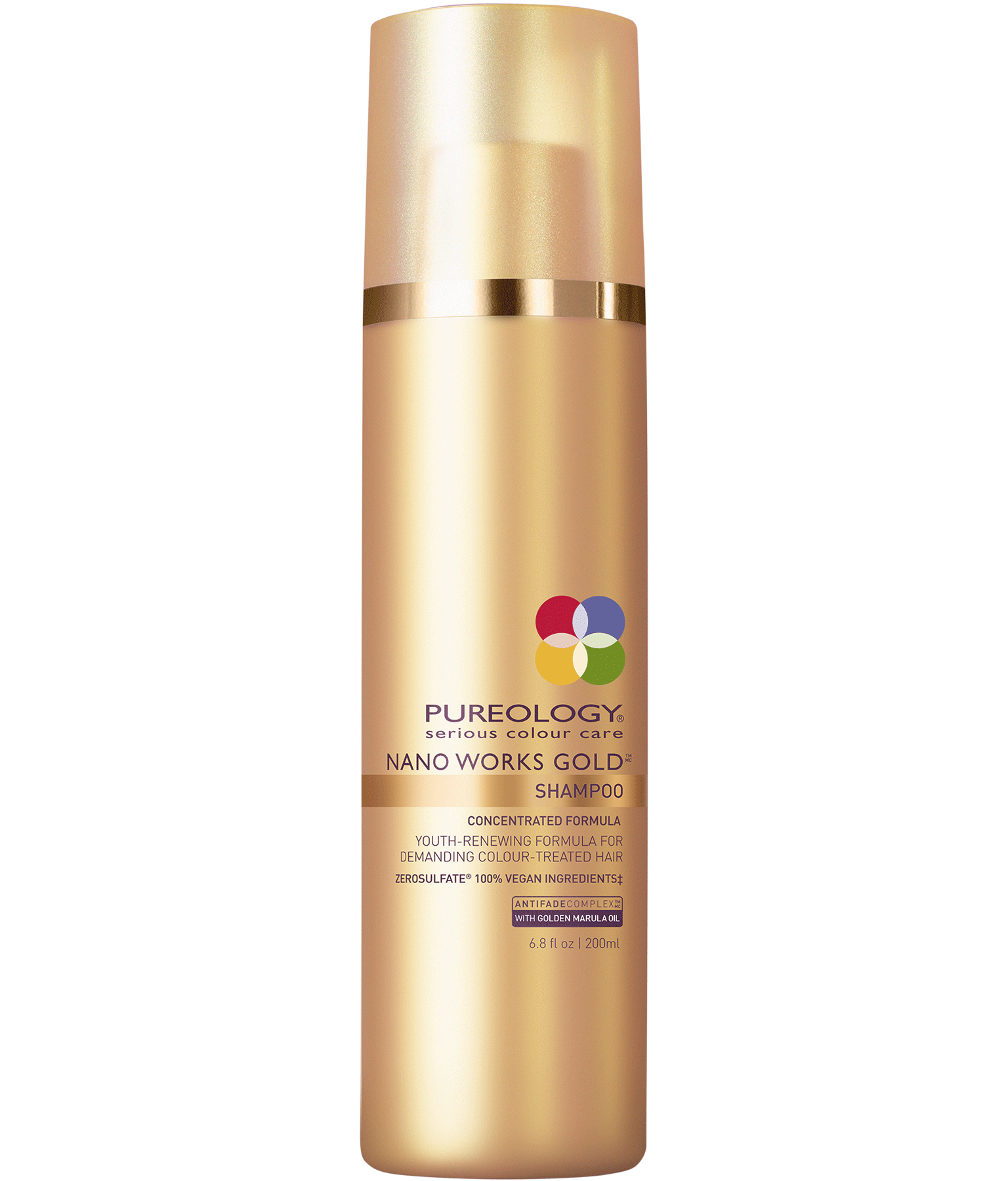 nano works gold shampoo for aging hair pureology nano works shampoo