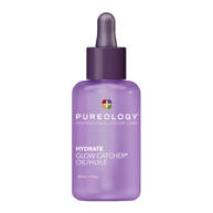 Pureology Hydrate Glow Catcher Hair Oil - lightweight vegan shine serum for damaged color-treated hair