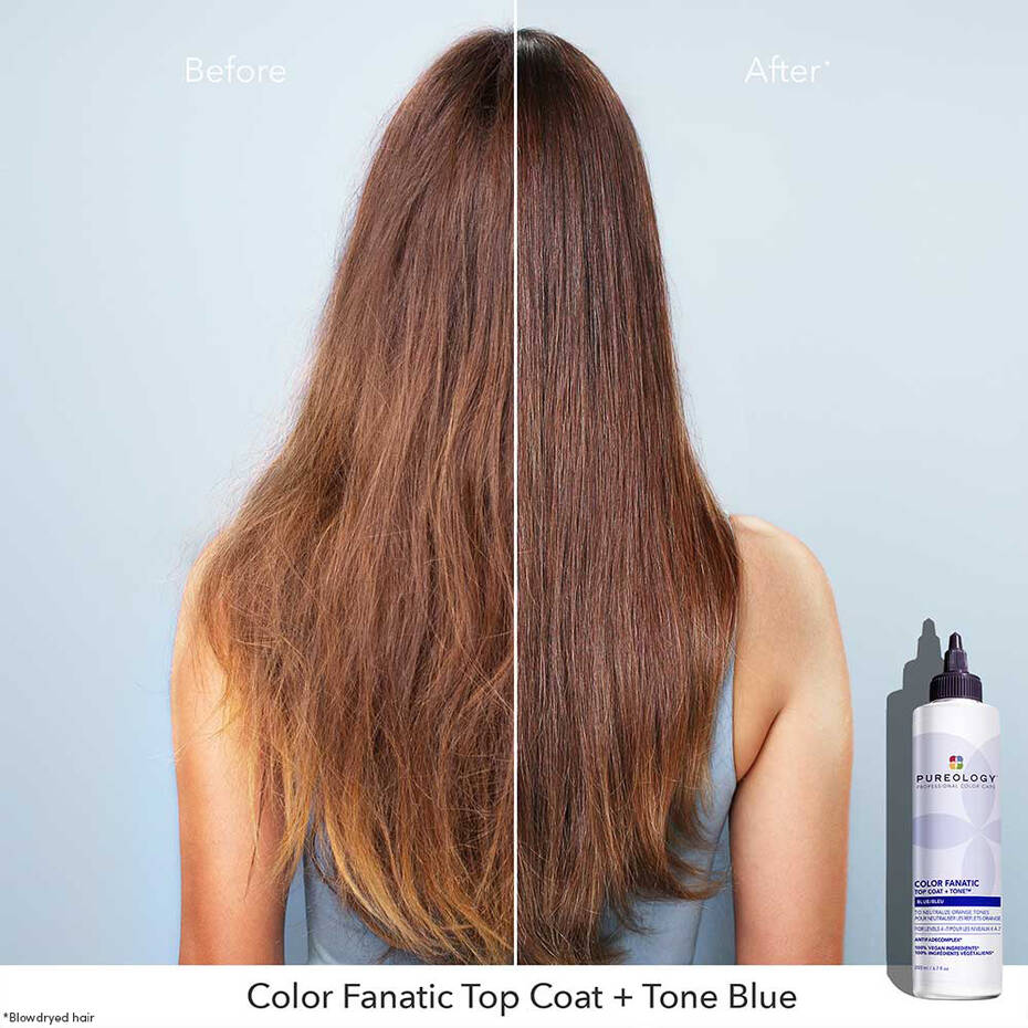 Top Coat Blue Glaze Toner for Dull, Very Dry Hair Pureology