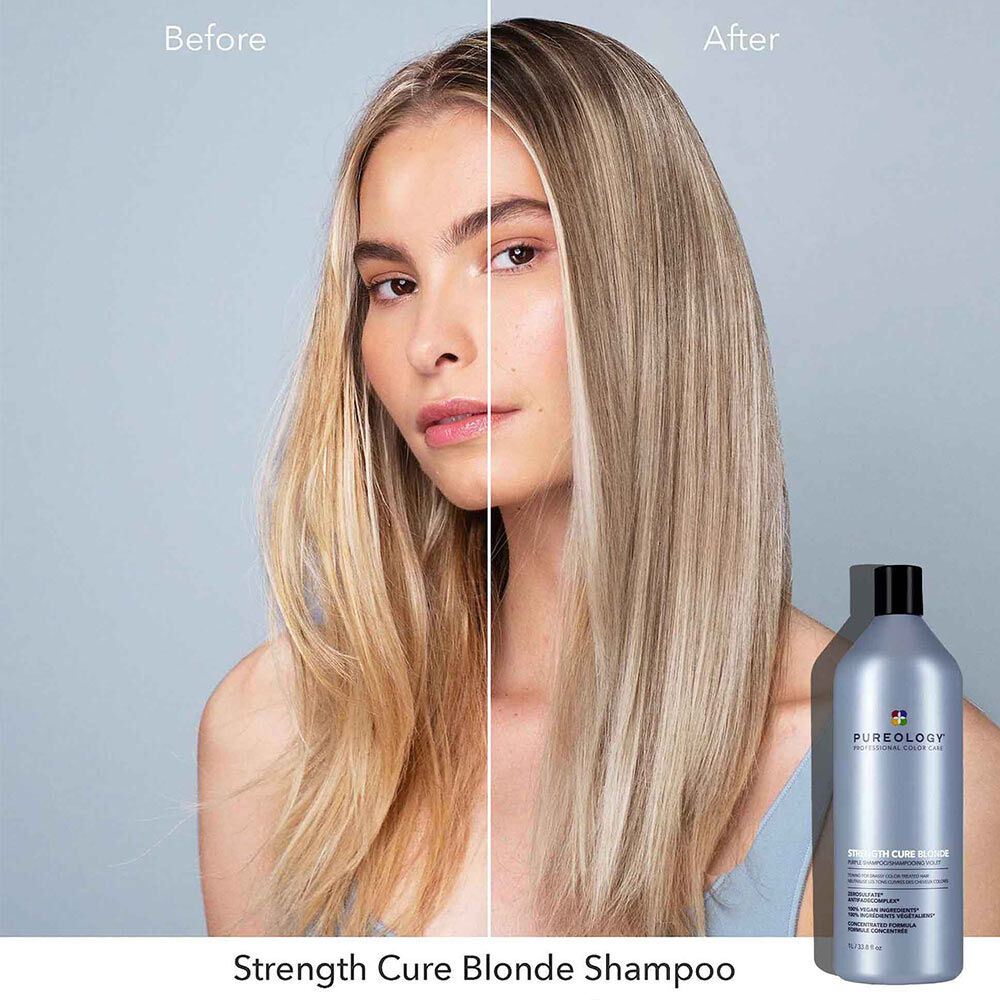 Strength Cure Blonde SulfateFree Purple Shampoo Pureology