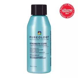 Pureology Strength Cure sulfate-free repairing conditioner bottle for damaged hair, Allure Best of Beauty Award Winner