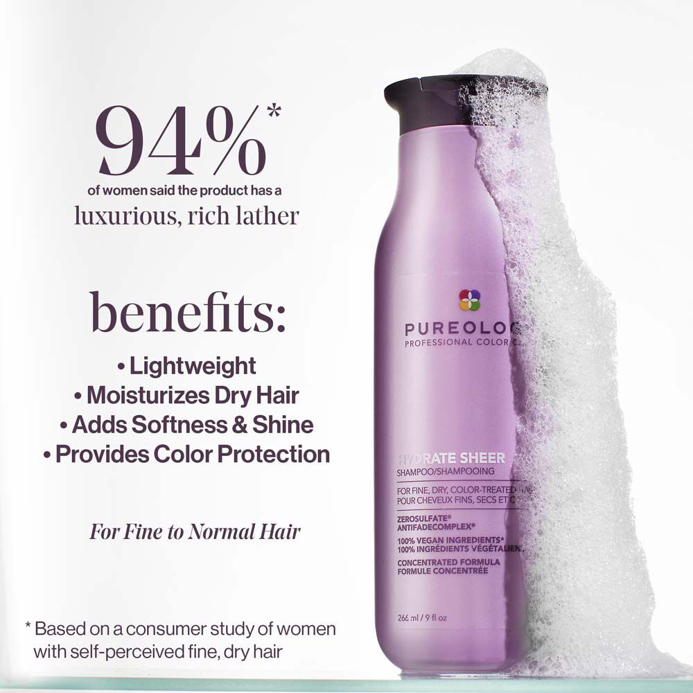 Sulfate Free Shampoo for Color Treated Hair Pureology