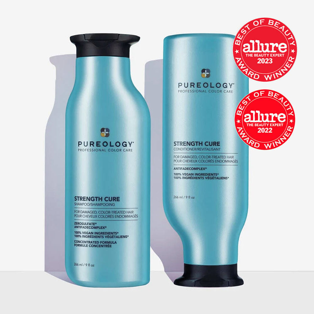 Strength Cure Shampoo & Conditioner Duo For Damaged Hair | Pureology