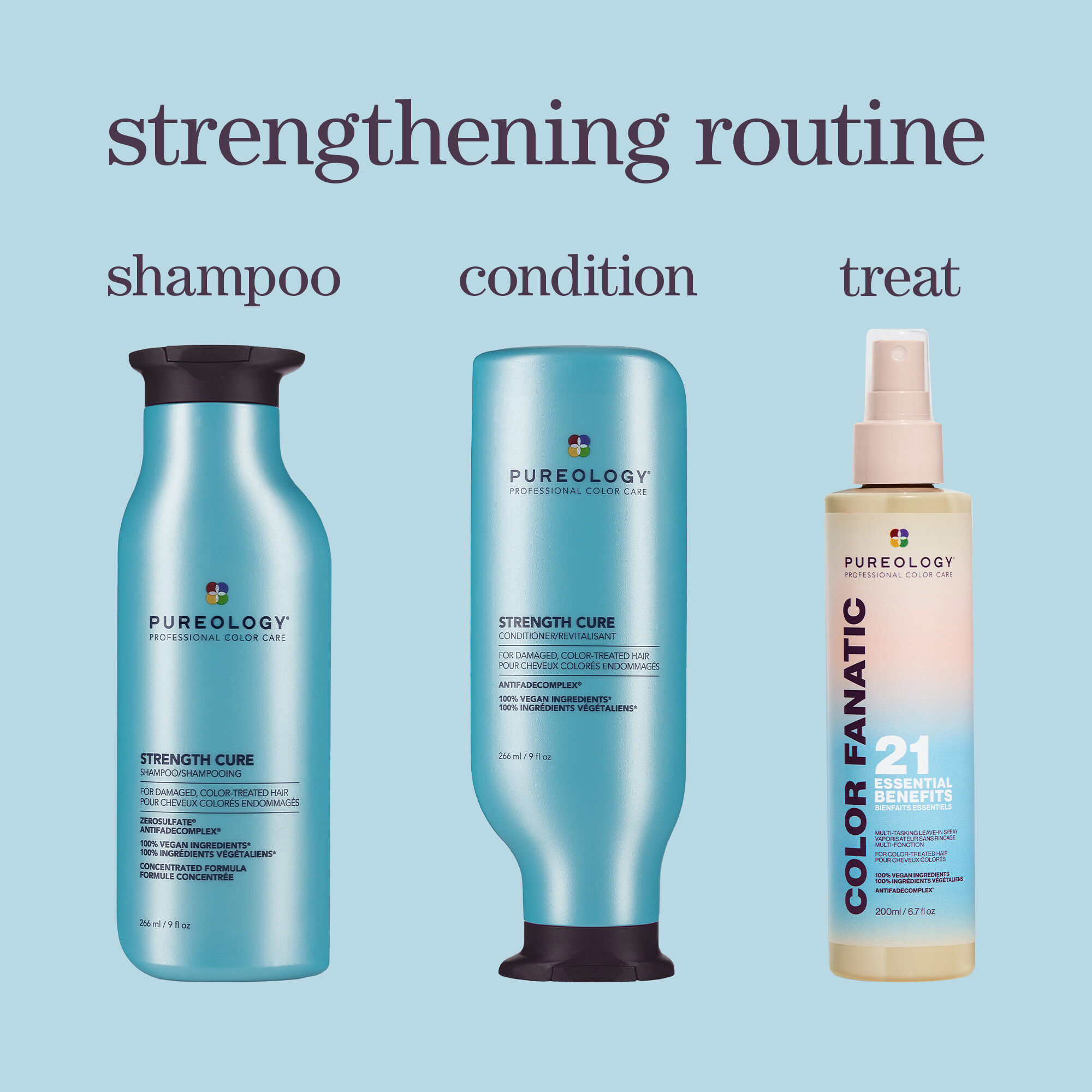 Strength Cure Gift Set for Damaged Hair