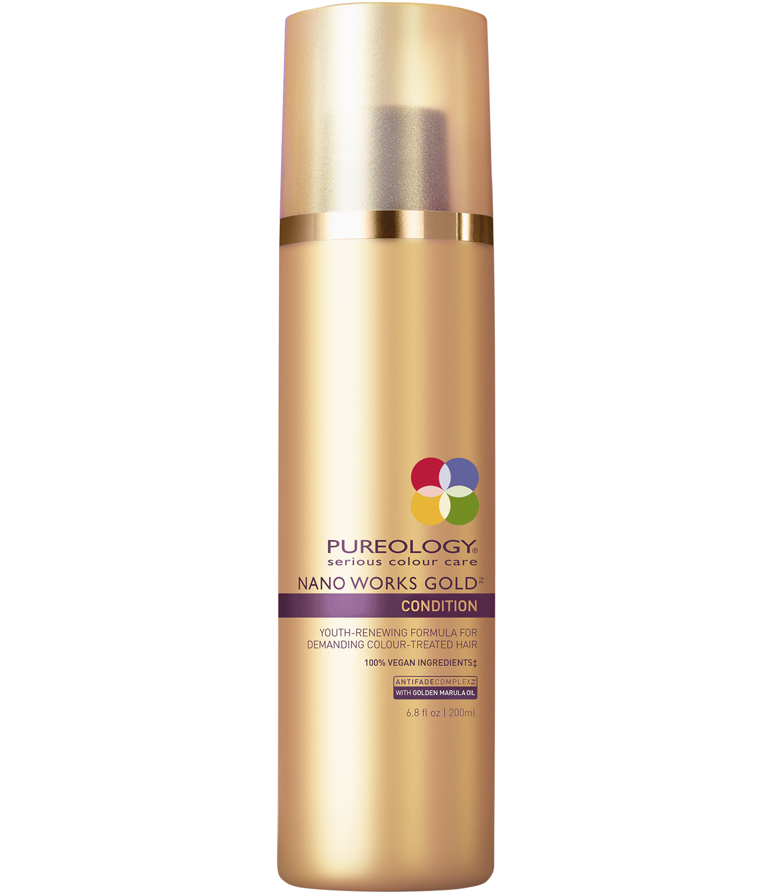 nano works gold conditioner for aging hair pureology pureology nano works conditioner