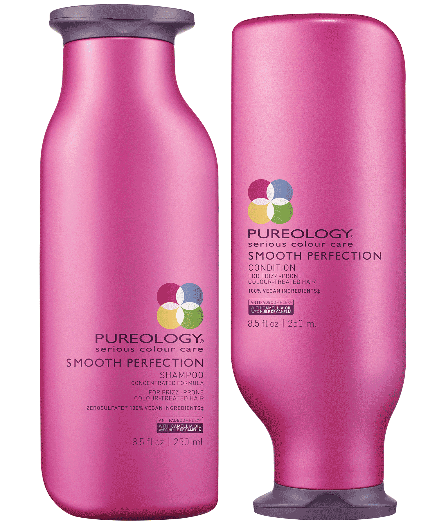 Smooth Perfection AntiFrizz Shampoo & Conditioner Duo Pureology