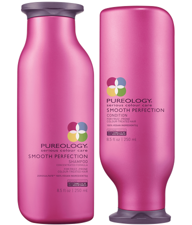 smooth perfection anti frizz shampoo conditioner duo pureology