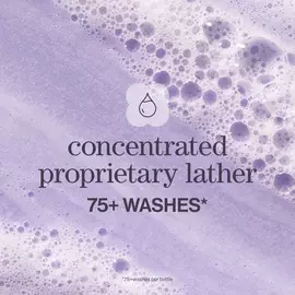 Pureology Hydrate Sheer shampoo provides a concentrated lather with up to 75+ washes, texture close-up