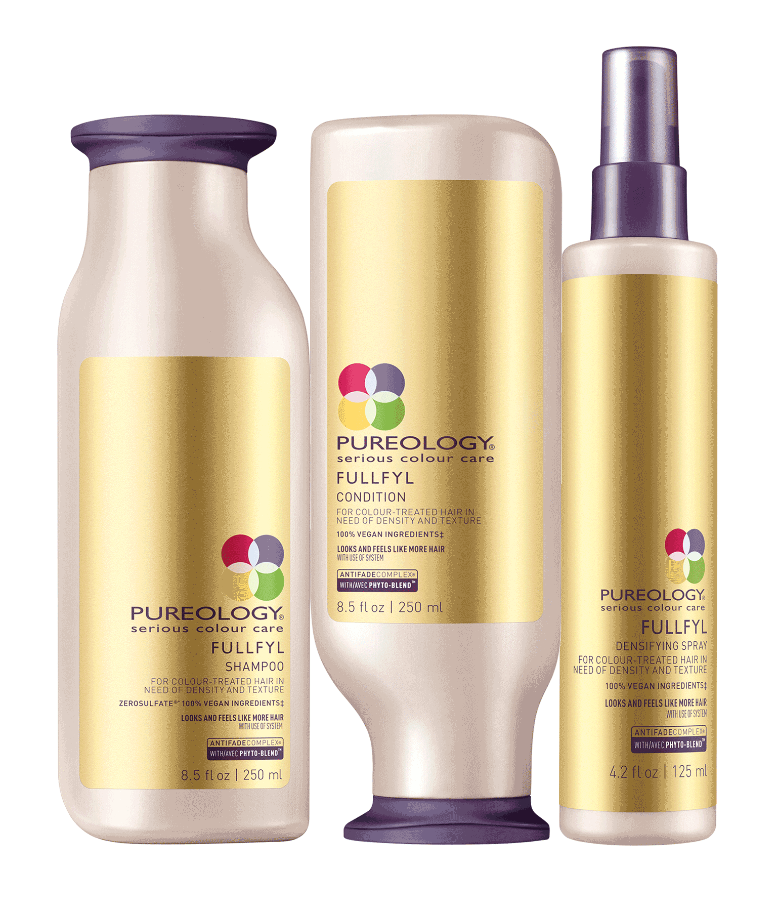 Hair Thickening Hair Product Set For Thin Fine Hair Pureology