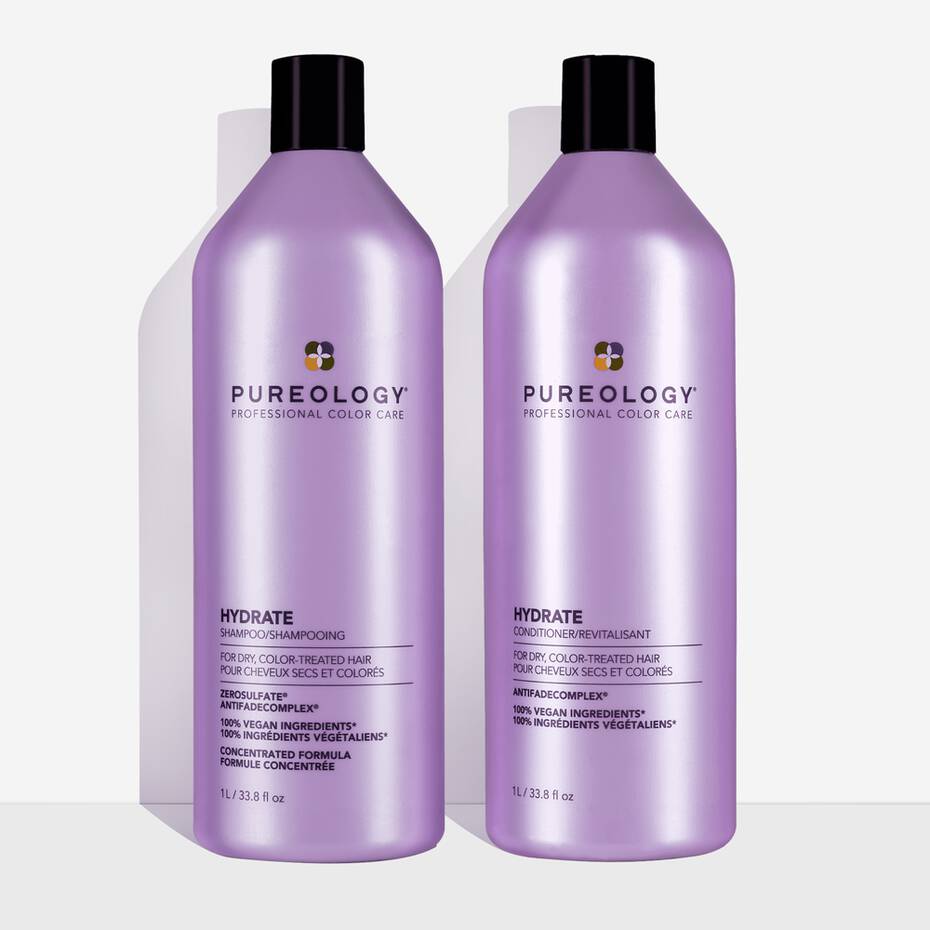 Hydrate Shampoo & Conditioner Liter For Dry Hair Pureology
