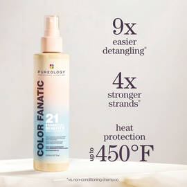 Color Fanatic Multi-Tasking Leave-In Spray: 21-Benefit Heat Protectant and Detangler