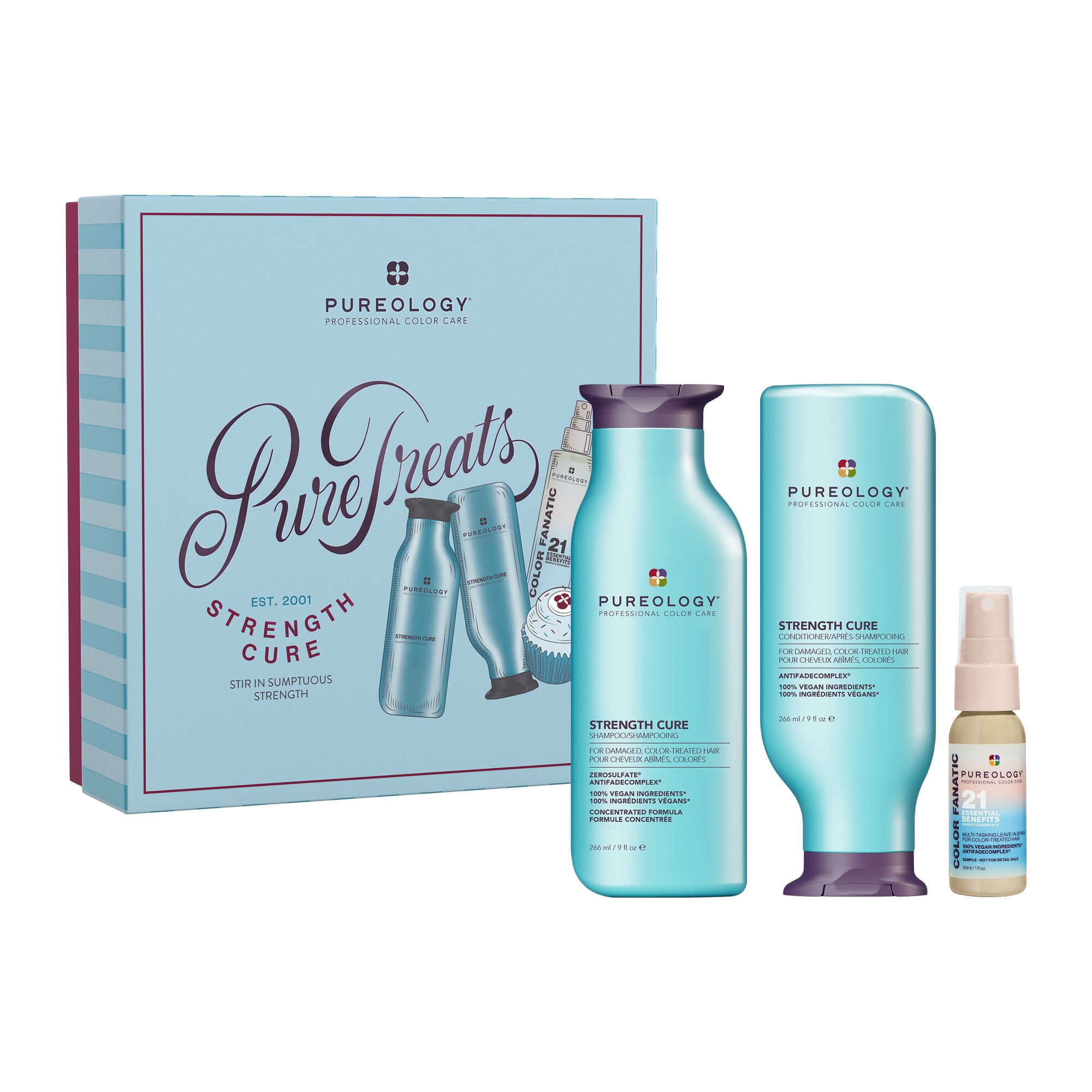 Strength Cure Gift Set for Damaged Hair