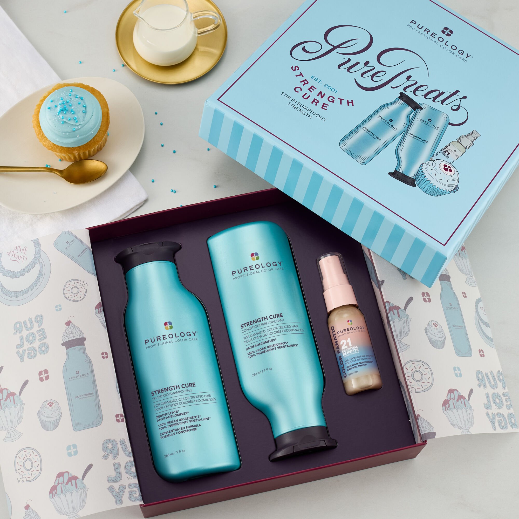 Strength Cure Gift Set for Damaged Hair