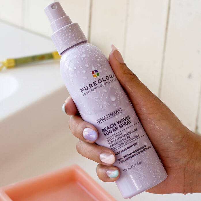 Beach Waves Sugar Hair Spray for Tousled, Beachy Waves Pureology