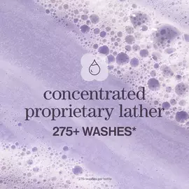 Pureology Hydrate Sheer shampoo provides a concentrated lather with up to 75+ washes, texture close-up