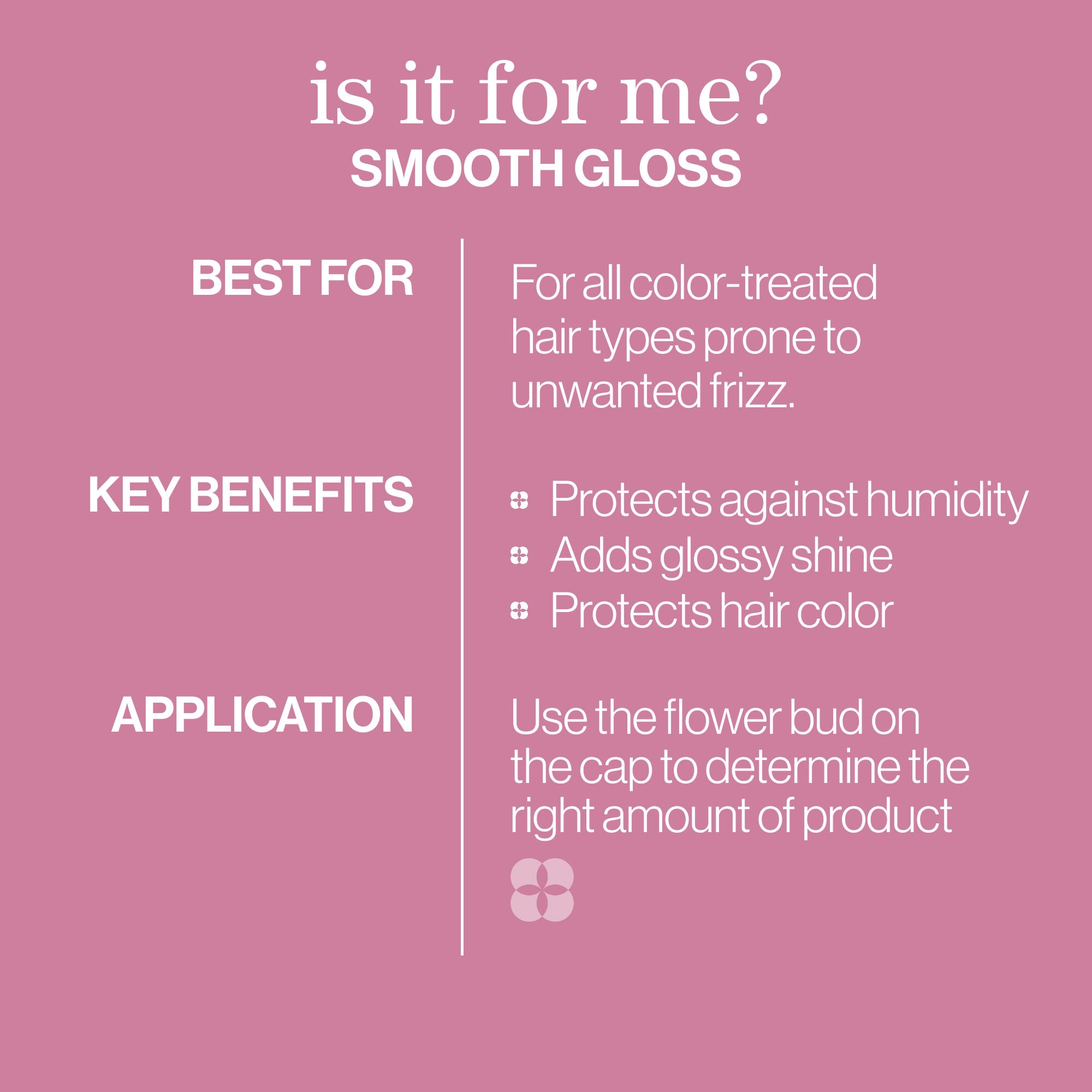 Smooth Gloss Sulfate-Free Shampoo For Frizzy Hair