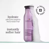 Pureology Hydrate Sheer shampoo and conditioner benefits: Lightweight hydration for fine and medium dry hair