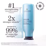 Pureology Strength Cure Conditioner benefits: repairs damaged hair. #1 strengthening shampoo & conditioner in the US.