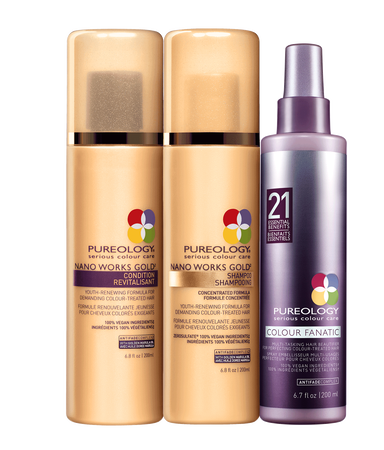 Nano Works Gold Product Set Pureology