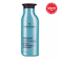 Pureology Strength Cure sulfate-free repairing shampoo bottle for damaged hair, Allure Best of Beauty Award Winner