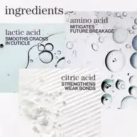 Pureology Strength Cure shampoo and conditioner ingredients showcasing plant extracts for hair repair