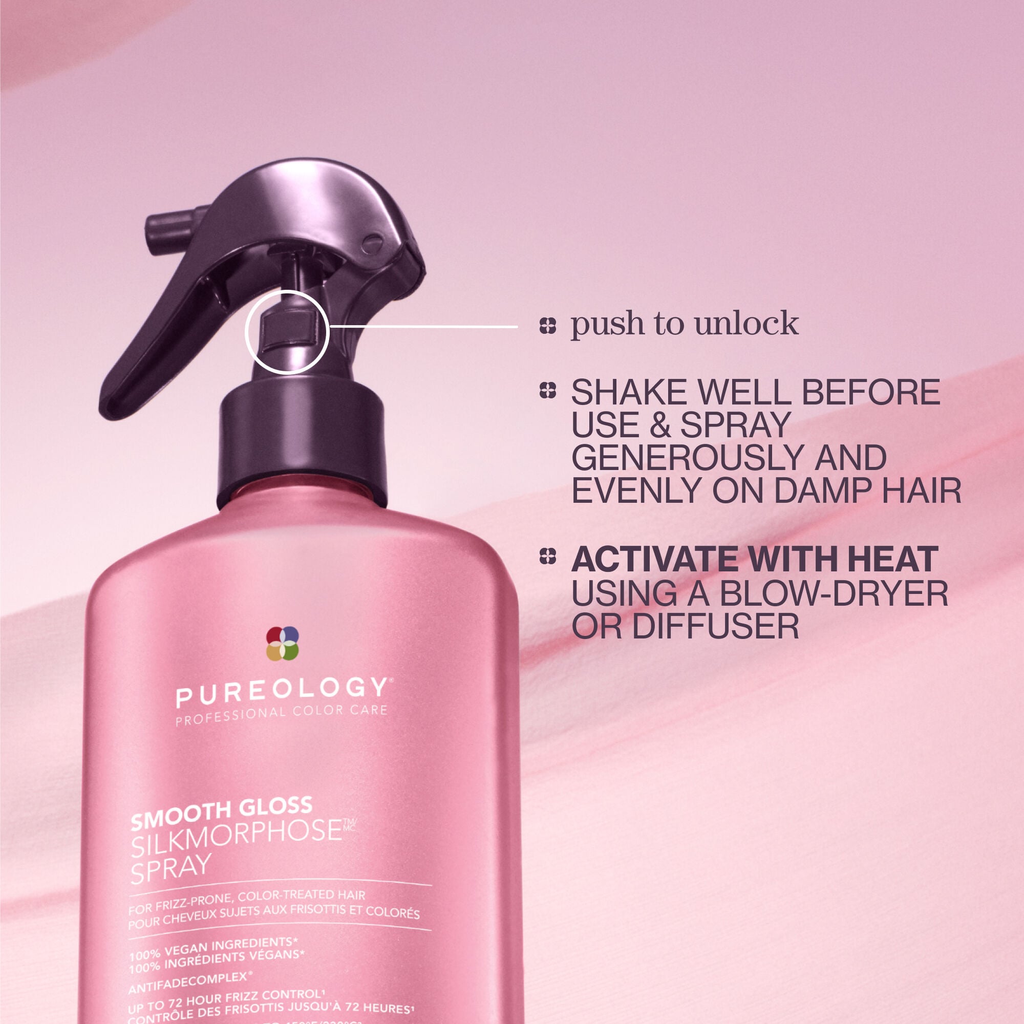 Smooth Gloss Silkmorphose™ Spray for Frizzy Hair