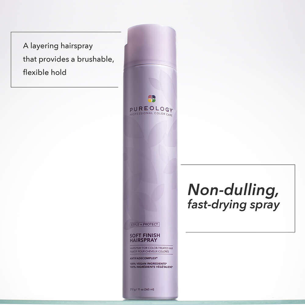 Soft Finish Flexible Hold Hairspray for Colored Hair Pureology