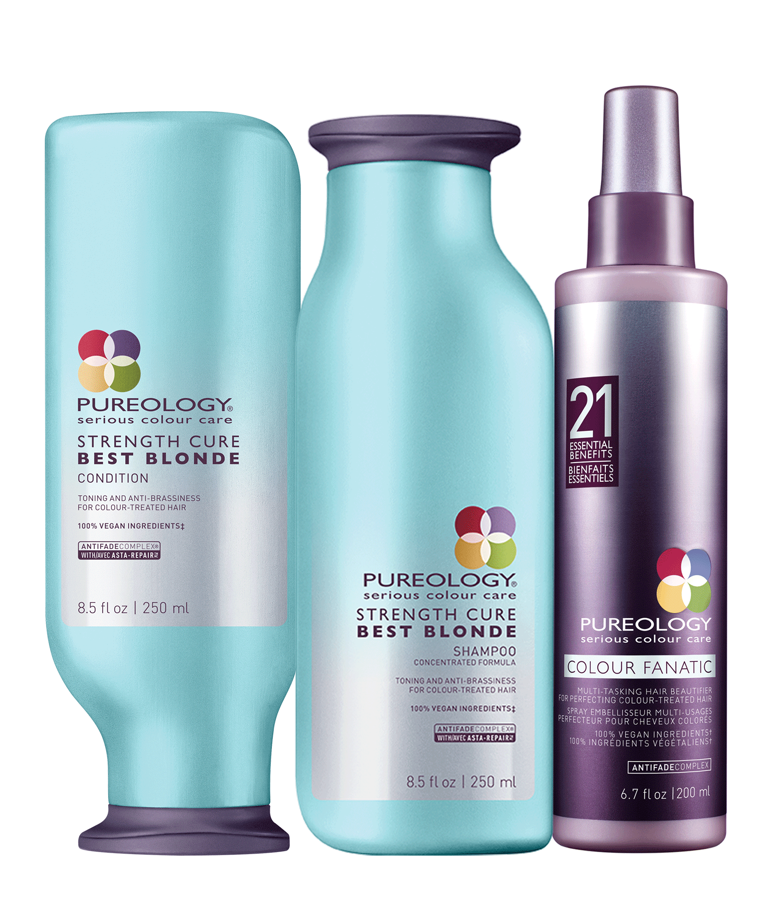 Strength Cure Best Blonde 3 Step System For Blonde Hair