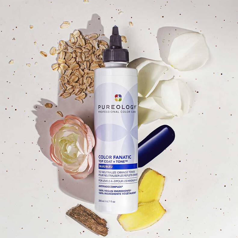 Top Coat Blue Glaze Toner for Dull, Very Dry Hair Pureology