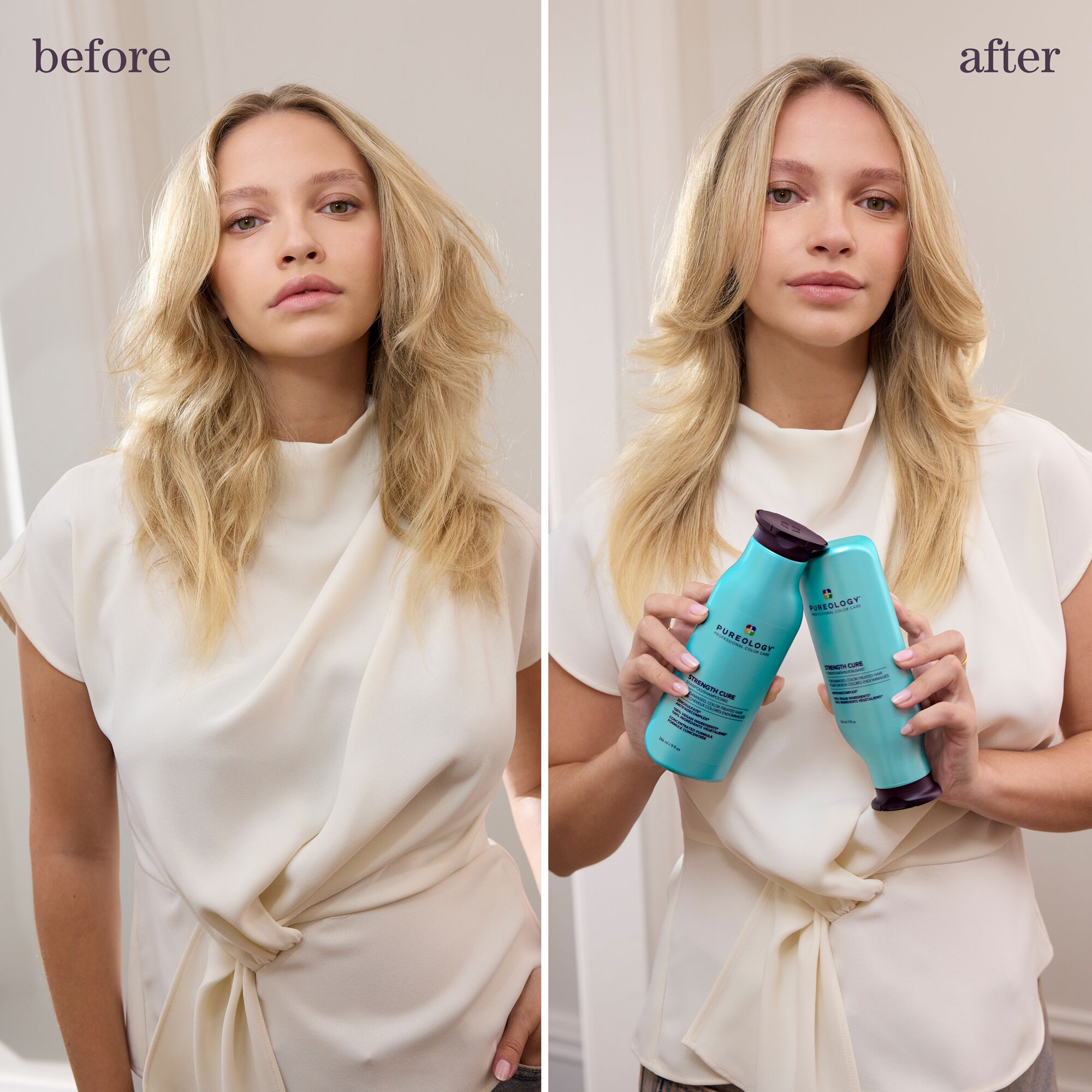 Strength Cure Conditioner: Repairing Conditioner for Damaged Hair