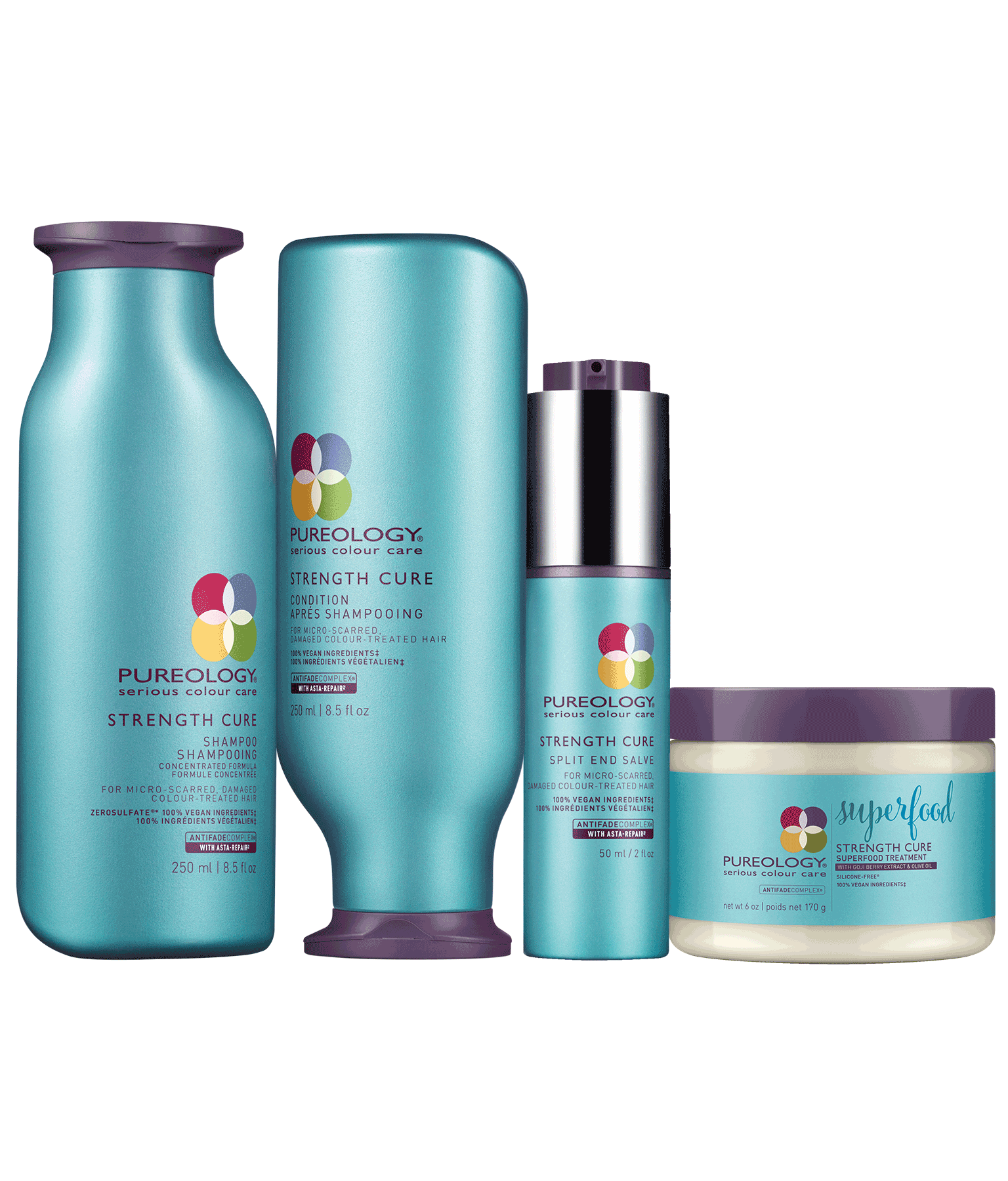 Strengthening Hair Product Set For Damaged Colored Hair Pureology