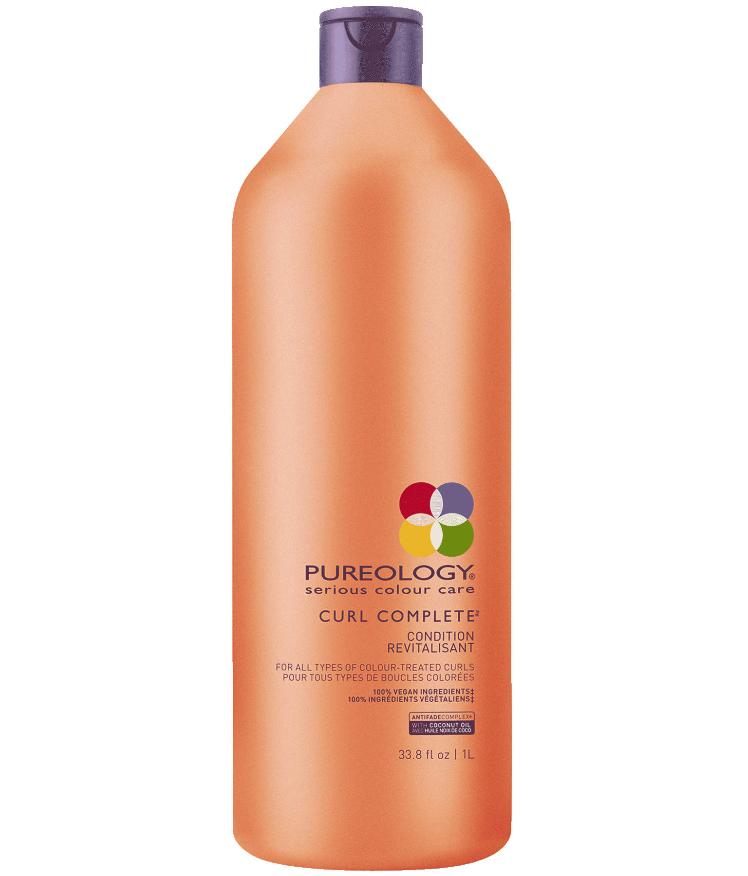 Curl Complete Detangling Conditioner Liter For Curly, Color-treated Hair