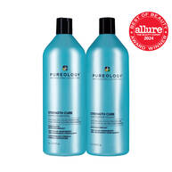 Strength Cure Shampoo and Conditioner Duo: Sulfate-Free Repairing Set for Damaged Hair