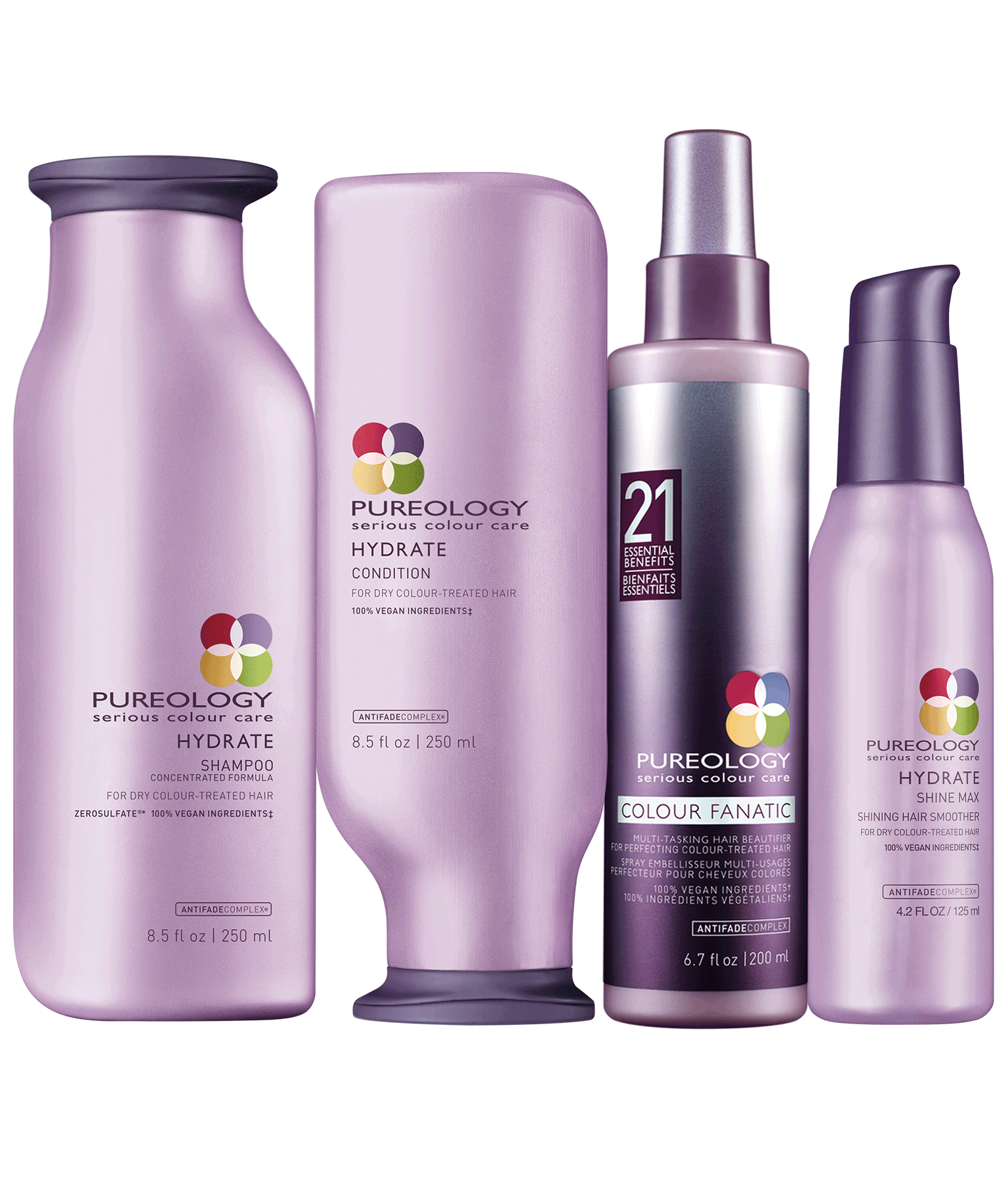 Moisturizing Hair Product Set for ColorTreated Hair Pureology