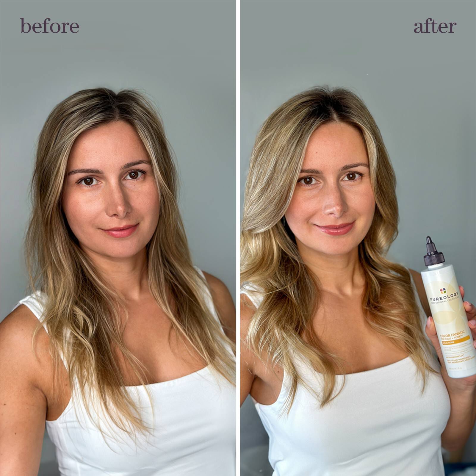 Color Fanatic Top Coat + Tone Gold