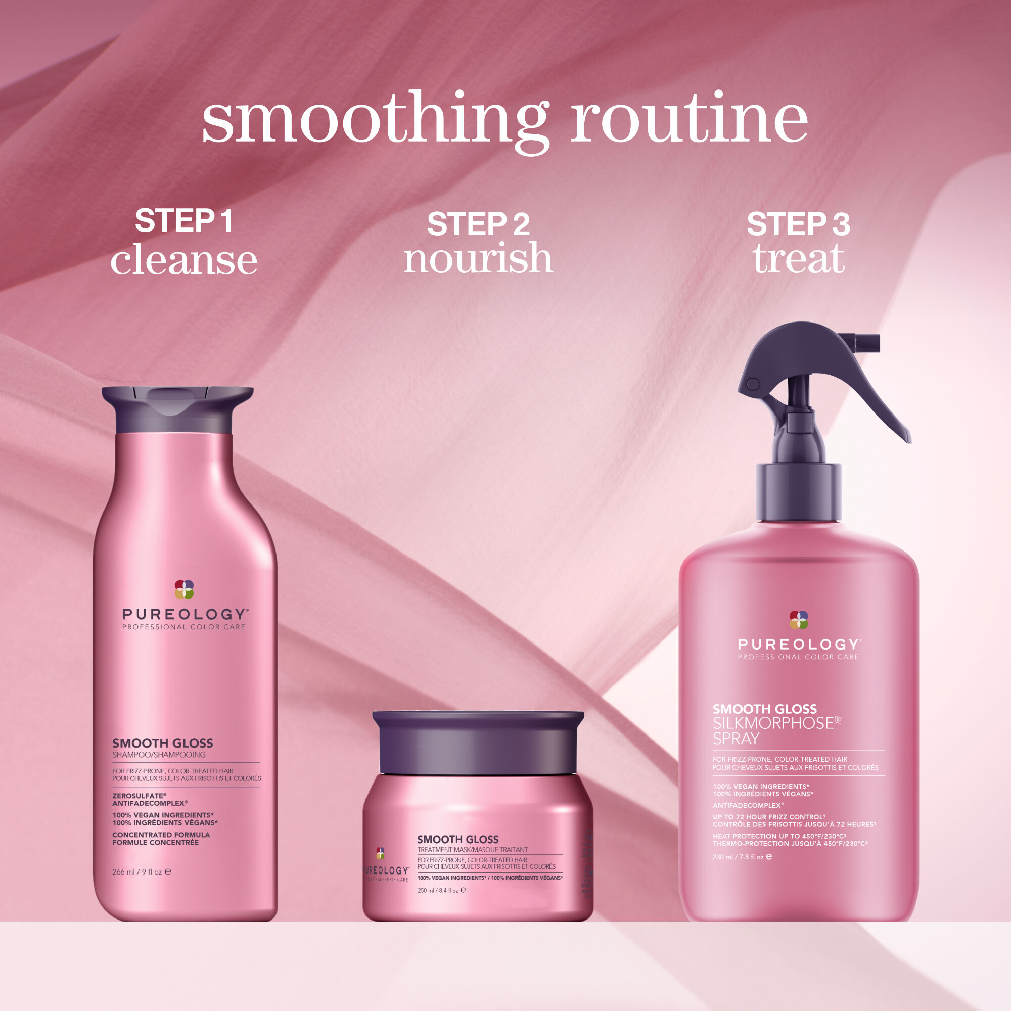Smooth Gloss Silkmorphose™ Spray for Frizzy Hair