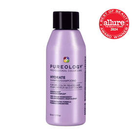 Pureology Hydrate Shampoo 50ml 1.7oz travel size - vegan sulfate-free for on-the-go color protection