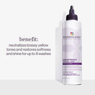 Color Fanatic Top Coat + Tone Purple