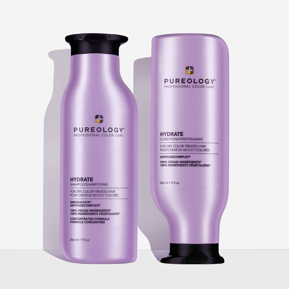 Hydrate Shampoo Conditioner Duo For Dry Colored Hair Pureology