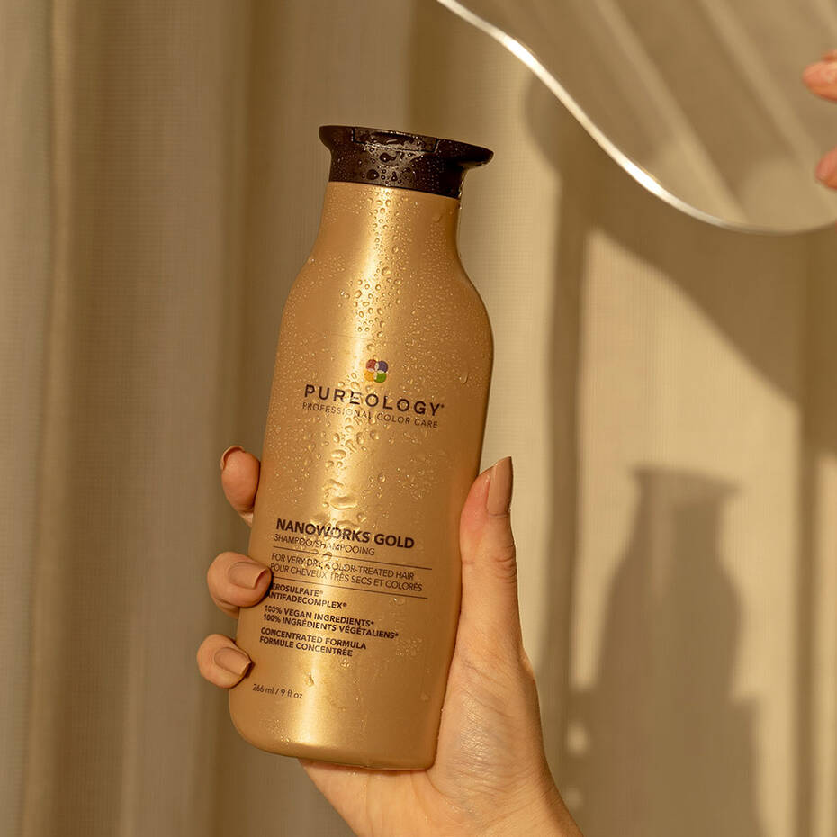 Nanoworks Gold Shampoo For Dull, Very Dry Hair Pureology