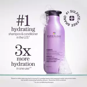 Step 1: Cleanse with Hydrate Shampoo