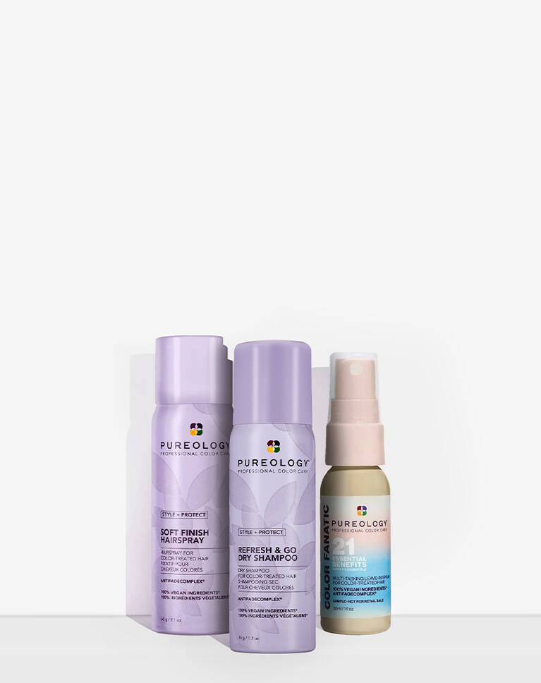 CHAMPU SECO DE VIAJE, COLOR FANATIC Y SPRAYS SOFT FINISH GRATIS