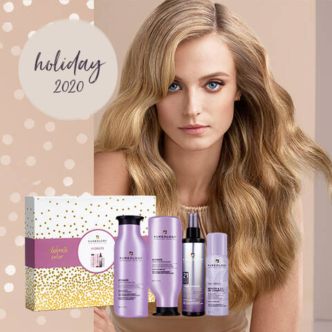 Color and the season with Pureology professional hair care gift sets