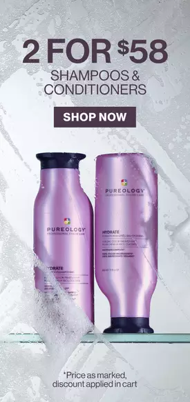 2 for $58 Shampoo & Conditioner Duos