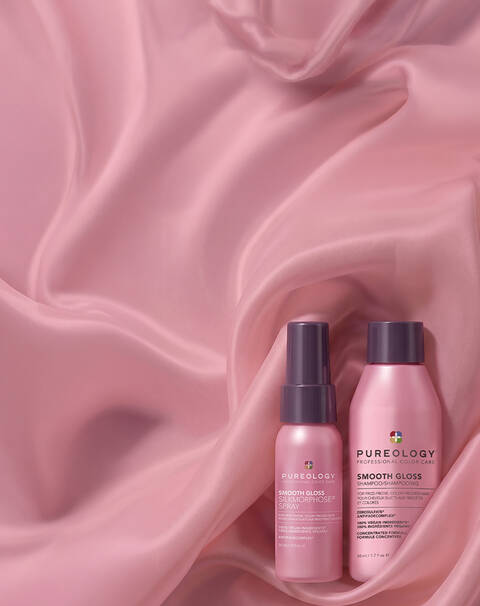 FREE TRAVEL SIZE SMOOTH GLOSS SHAMPOO + SILKMORPHOSE SPRAY