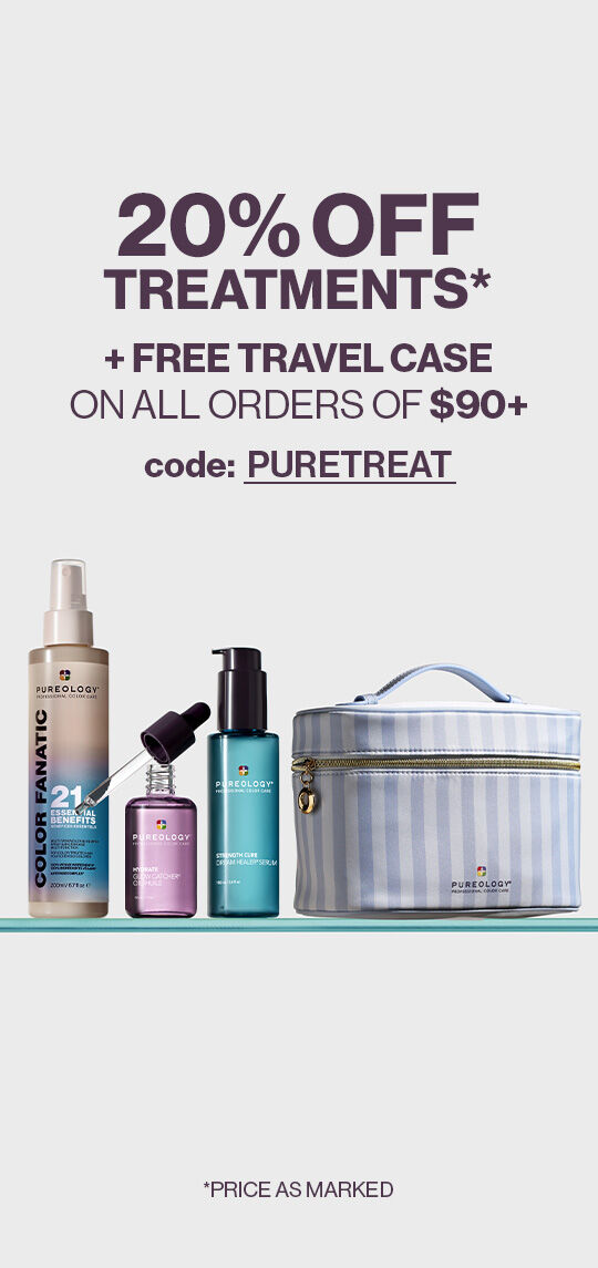 20% OFF TREATMENTS + FREE TRAVEL CASE 
