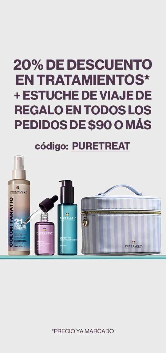20% DE DESCUENTO EN TRATAMIENTOS + ESTUCHE DE VIAJE GRATIS
